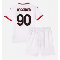 Dječji Nogometni Dres AC Milan Tammy Abraham #90 Gostujuci 2024-25 Kratak Rukav (+ Kratke hlače)